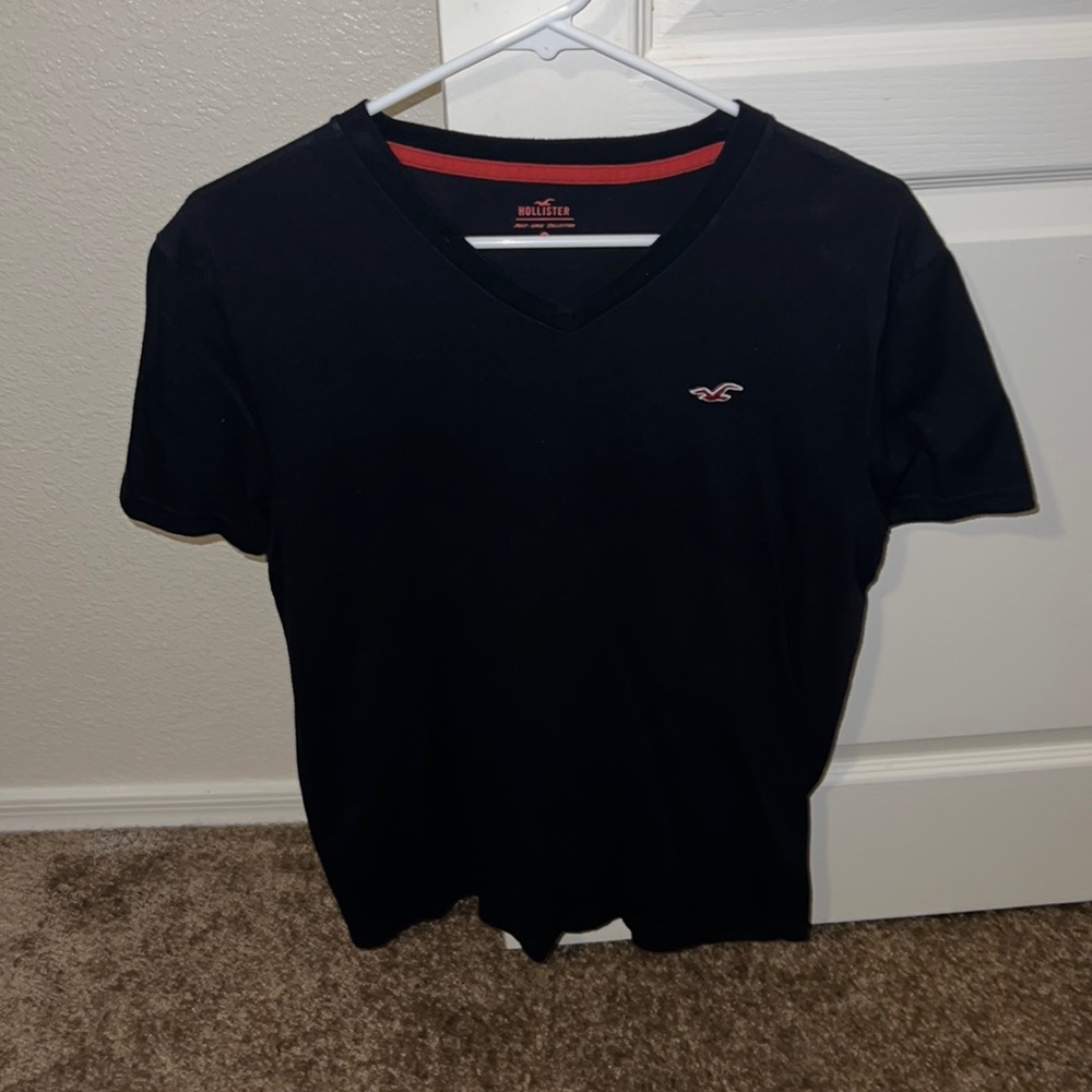 Navy Blue Hollister Vneck